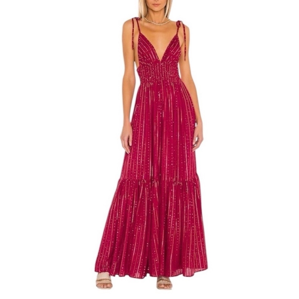 Sundress in Fuchsia with Sequins